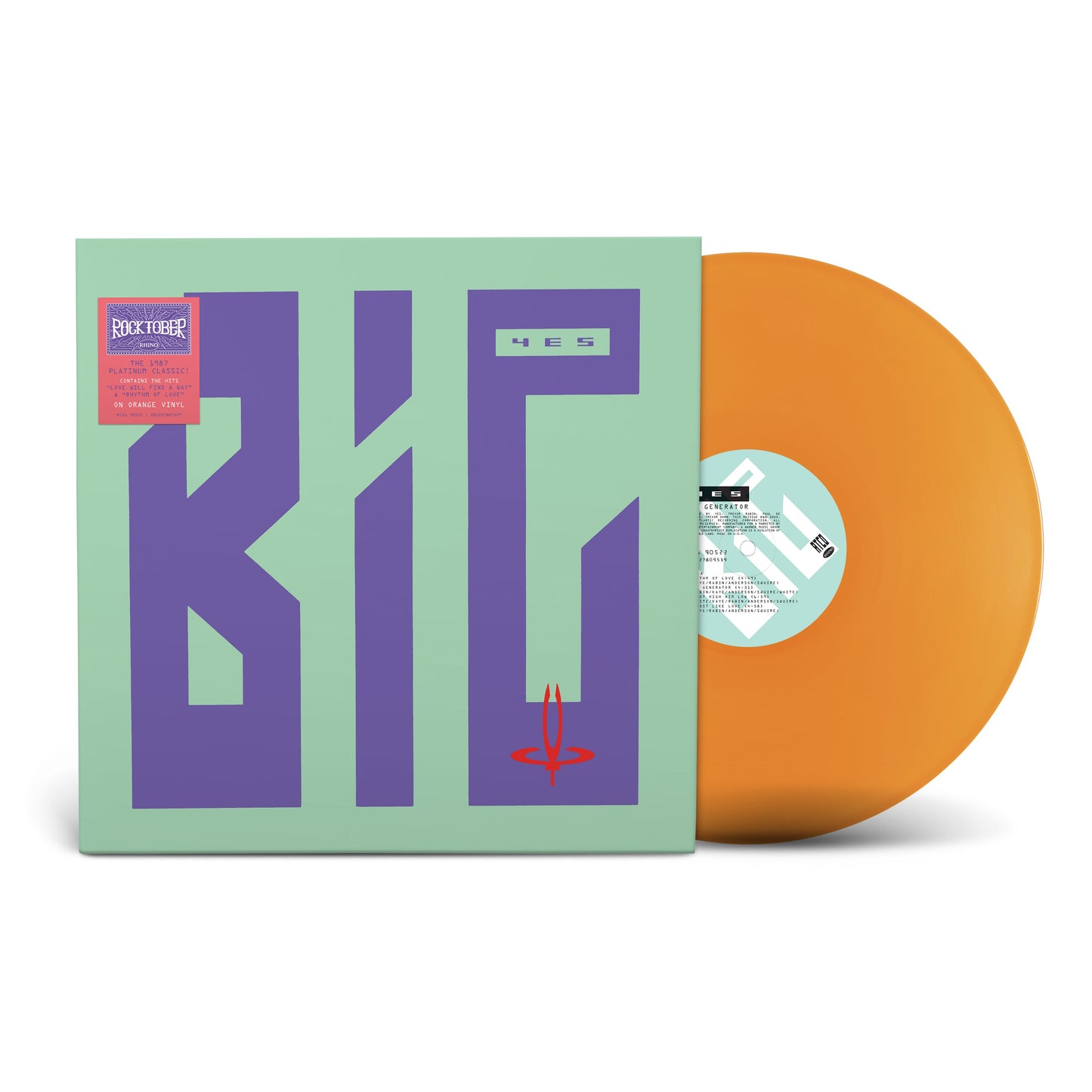 Yes- Big Generator (Rocktober 2025) (1LP Orange Vinyl) - VINYL