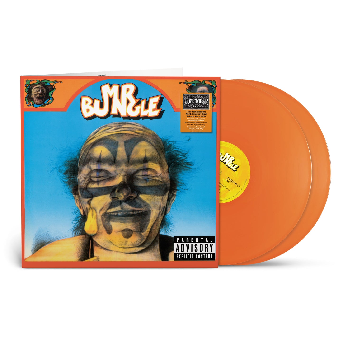 Mr. Bungle- Mr. Bungle (Rocktober 2025) (2LP Translucent Orange Vinyl) - VINYL
