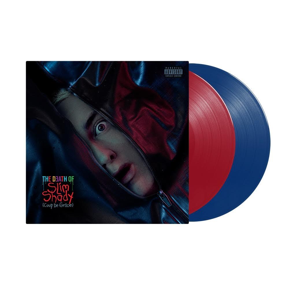 Eminem- The Death of Slim Shady (Coup de Grâce) (2LP Red & Blue Vinyl) - VINYL