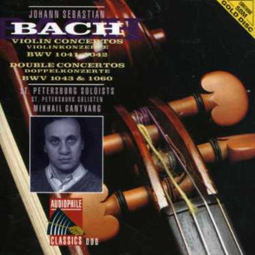 Mikhail Gantvarg: Bach J.S: VLN Ctos \ CD