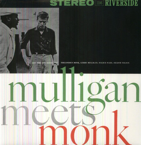 Gerry Mulligan/Thelonious Monk- Mulligan Meets Monk - VINYL