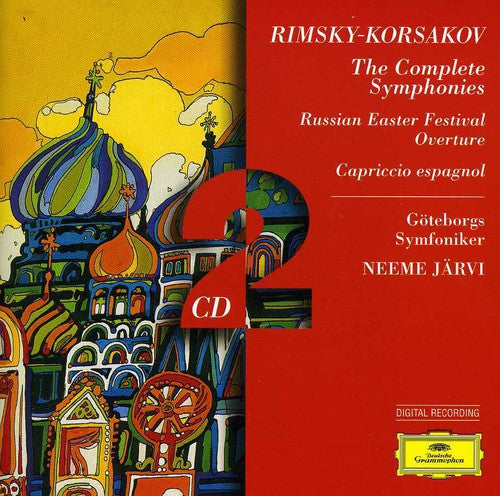 Rimsky-Korsakov / Symfoniker / Jarvi: Symphonies 1-3 Capriccio Espagnol Ect \ CD