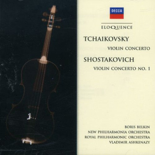 Tchaikovksy / Belkin / Npo / Ashkenazy: Tchaikovsky: VLN Cto / Shostakovich: VLN Cto 1 \ CD