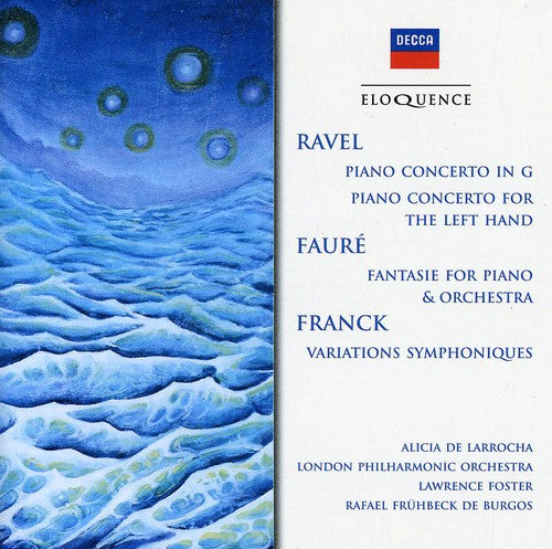 Ravel / De Larrocha / Foster / Burgos / Lpo: Ravel: Pno Cto in G Major / Pno Cto for Left Hand \ CD