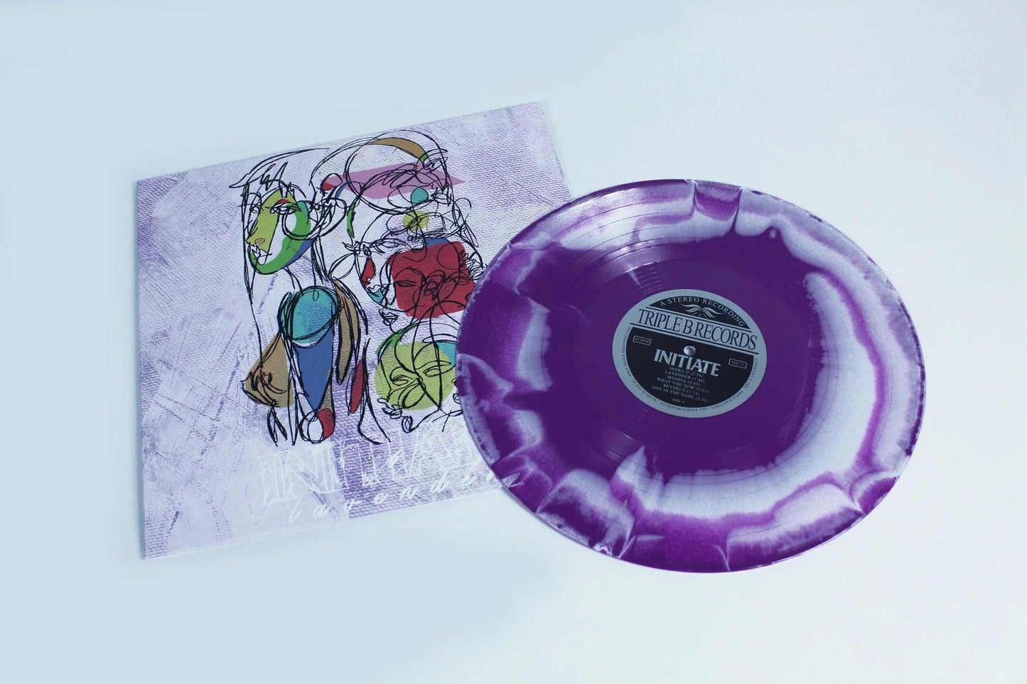Initiate- Lavender (Purple/White Swirl) - VINYL