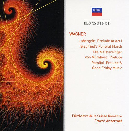 Ansermet / L'Orchestre De Le Suisse Romand: Eloq: Wagner - Overtures & Preludes \ CD