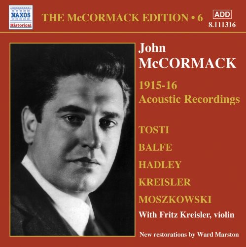 McCormack; Kreisler: V. 6: McCormack Edition \ CD