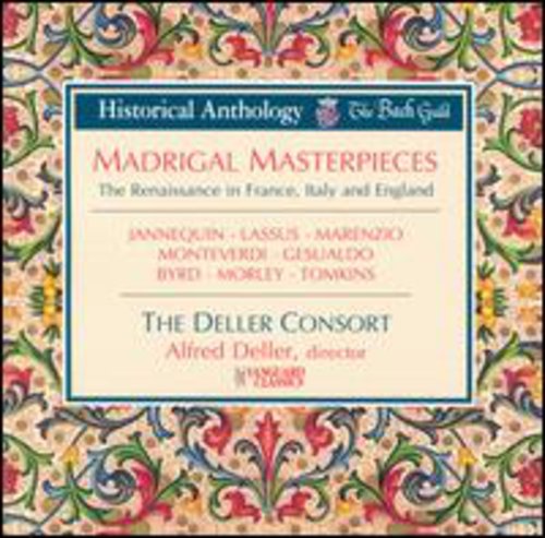 Deller Consort: Madrigal Masterpieces \ CD