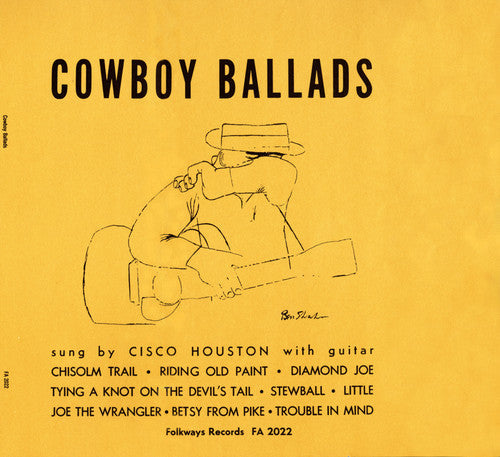 Houston Cisco: Cowboy Ballads \ CD