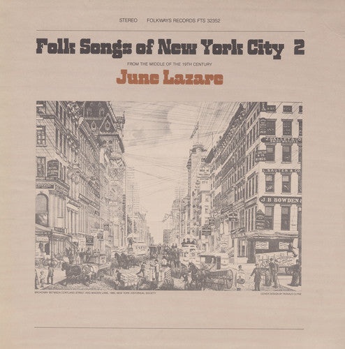 June Lazare: Folk Songs of New York City, Vol. 2 \ CD
