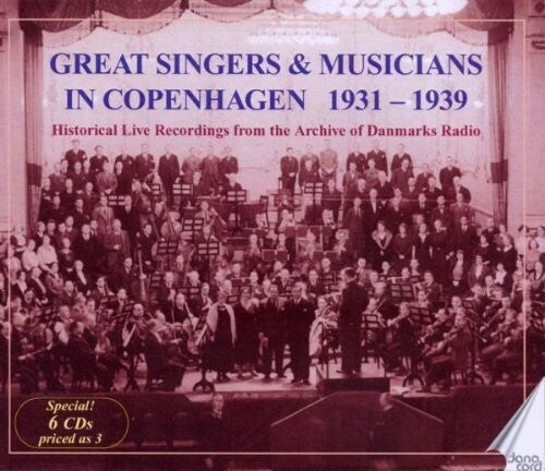 Beethoven / Wagner / Mozart: Great Singers & Musicians in Copenhagen 1931-1939 \ CD