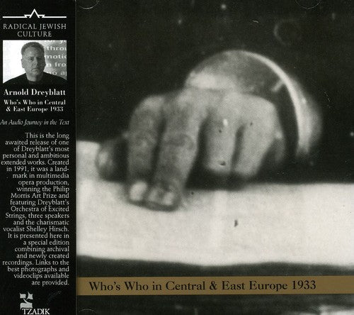 Arnold Dreyblatt: Who's Who in Central Europe 1933 \ CD