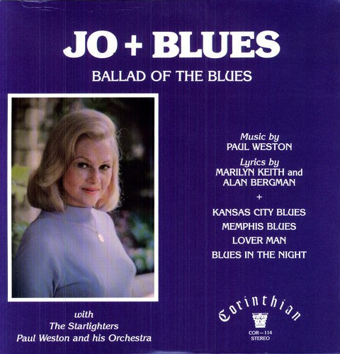 Jo Stafford- Jo and Blues - VINYL