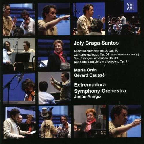 Joly Braga Santos: Abertura Sinfonica No.3-Cantares Gallegos-Tres Esc \ CD