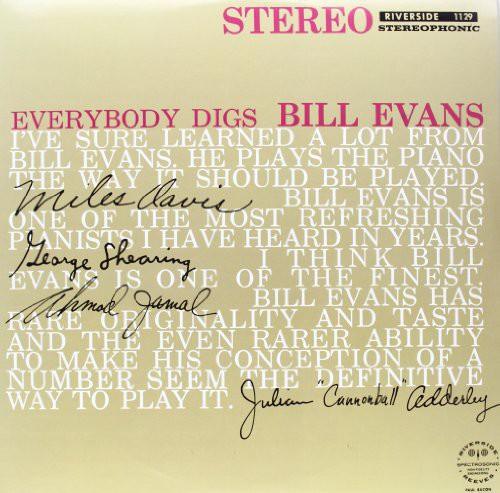 Bill Evans- Everybody Digs Bill Evans - VINYL