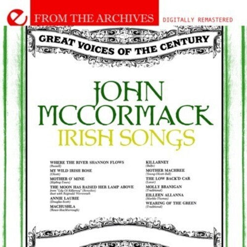 John McCormack: Irish Songs: From the Archives \ CD