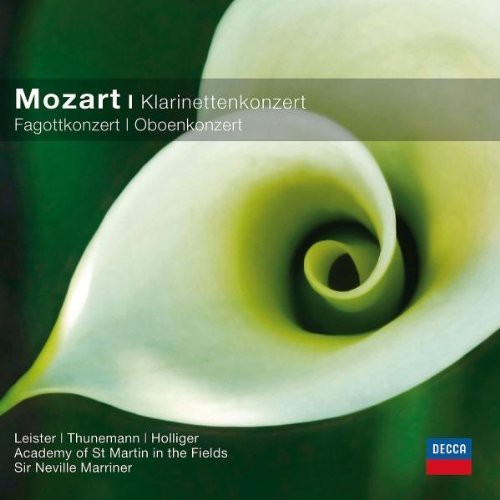W.a. Mozart: Klarinett Fagott Oboenkonzert/Leister/Thunemann/Holliger \ CD