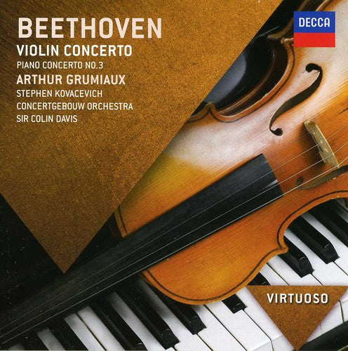 Stephen Kovacevich: Pianokonsert 3/Violinkonsert \ CD