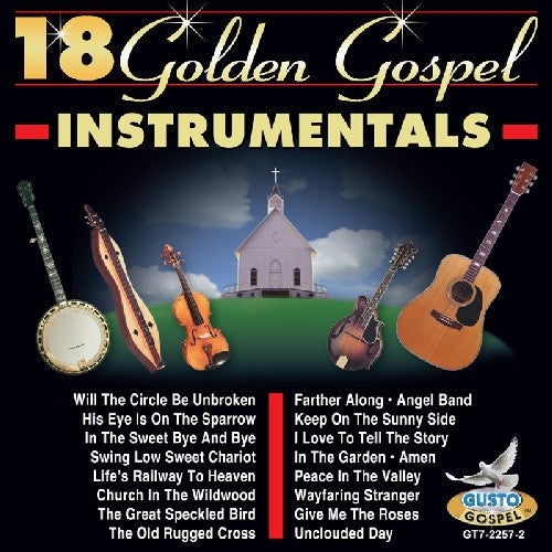 Various Artists: 18 Golden Gospel Instrumentals \ CD