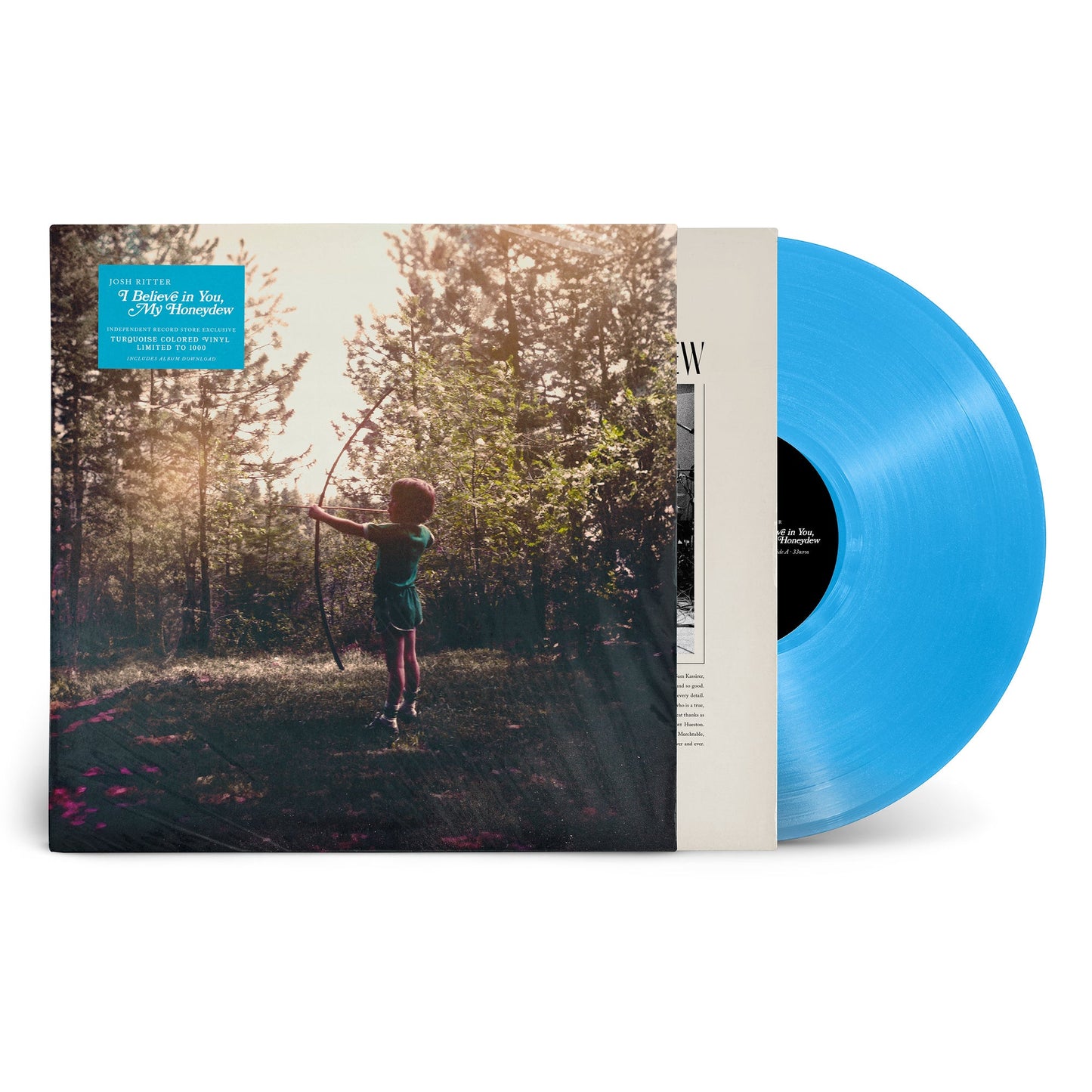 Josh Ritter- I Believe In You, My Honeydew (Indie Exclusive Turquoise Vinyl) - VINYL