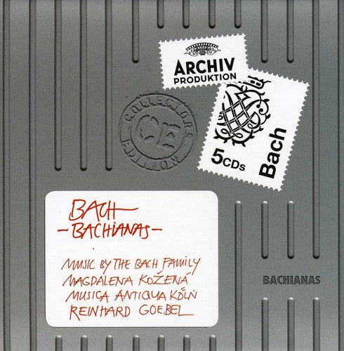 Musica Antiqua Koln Reinhard Goebel: Coll Ed: Bach Bachianas: Music By Bach Family \ CD