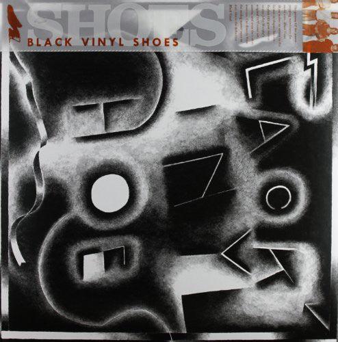 Shoes- Black Vinyl Shoes - VINYL