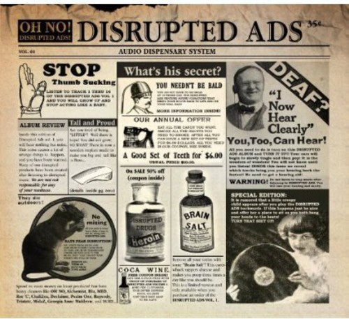 Oh No: Disrupted Ads \ CD
