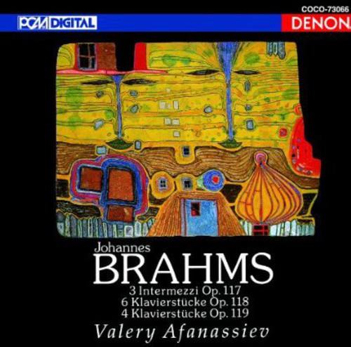 Valery Afanassiev: Brahms: Late Piano Works \ CD
