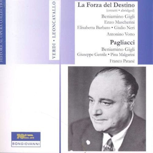 Verdi / Gigli / Mascherini / Barbato: La Forza Del Destino (Abridged) / Pagliacci \ CD