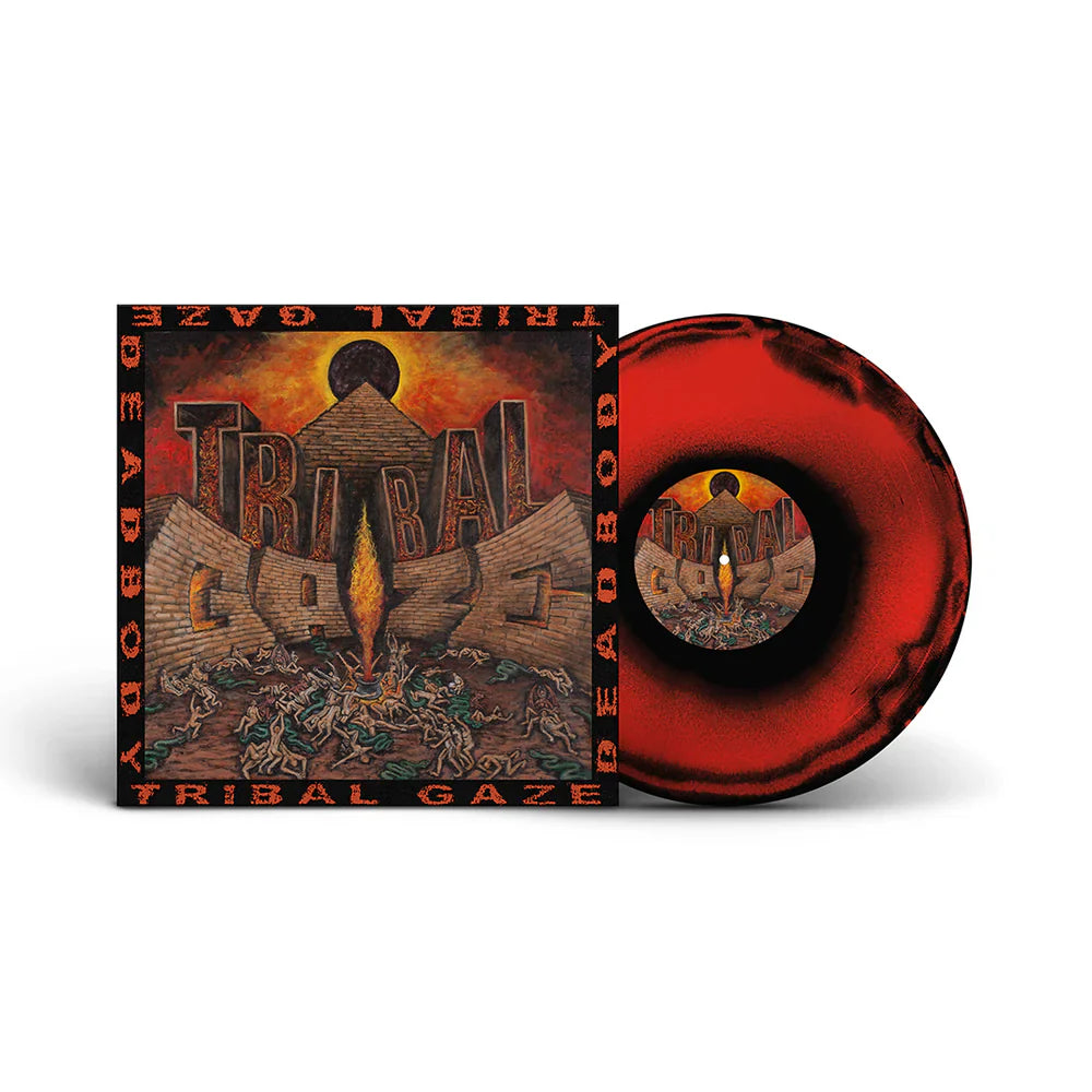 Deadbody / Tribal Gaze- Deadbody / Tribal Gaze Split (Red/Black Swirl) - VINYL