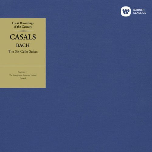 Pablo Casals: J.S.Bach: Unacconpanied Cello Suites \ CD