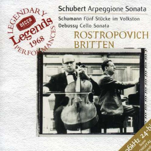 Mstislav Rostropovich: Arpeggione Sonata / Funf Stucke Im Volkston \ CD