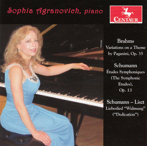 Brahms / Schumann / Agranovich: Works for Pno \ CD