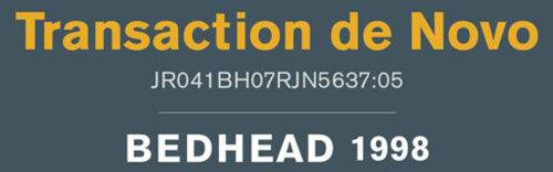 Bedhead- Transaction de Novo - VINYL