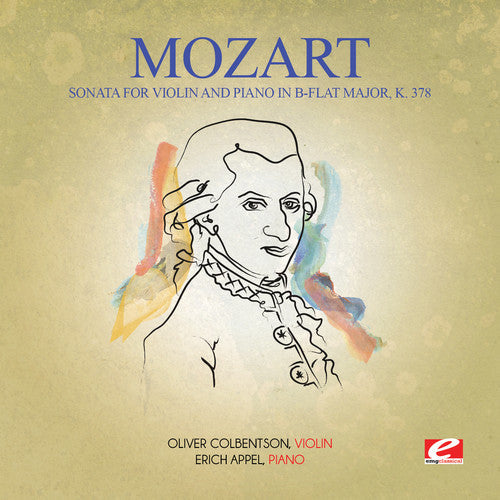 Mozart: Sonata for Violin & Piano in B-Flat Major K. 378 \ CD