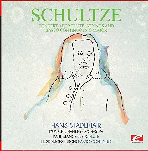 Schultze: Concerto for Flute Strings Basso Continuo G Major \ CD