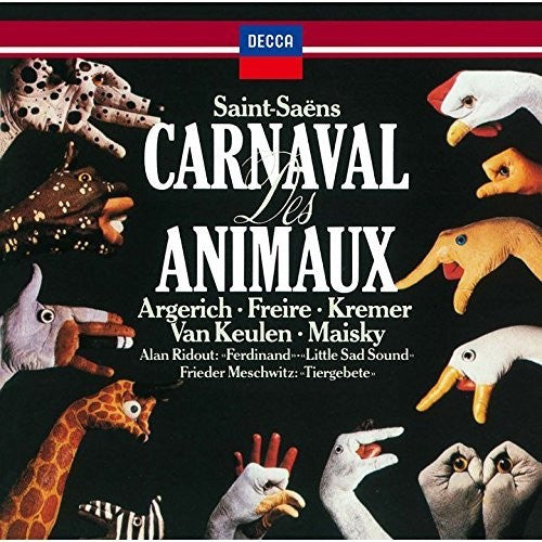 Martha Argerich: Saint-Saens: Le Carnaval Des Animaux \ CD