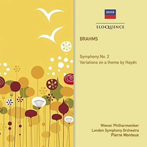 Pierre Monteux: Brahms: Sym 2 Variations on a Theme By Haydn \ CD