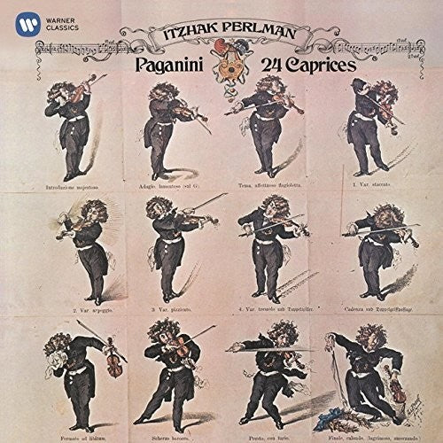 Itzhak Perlman: Paganini: 24 Caprices \ CD