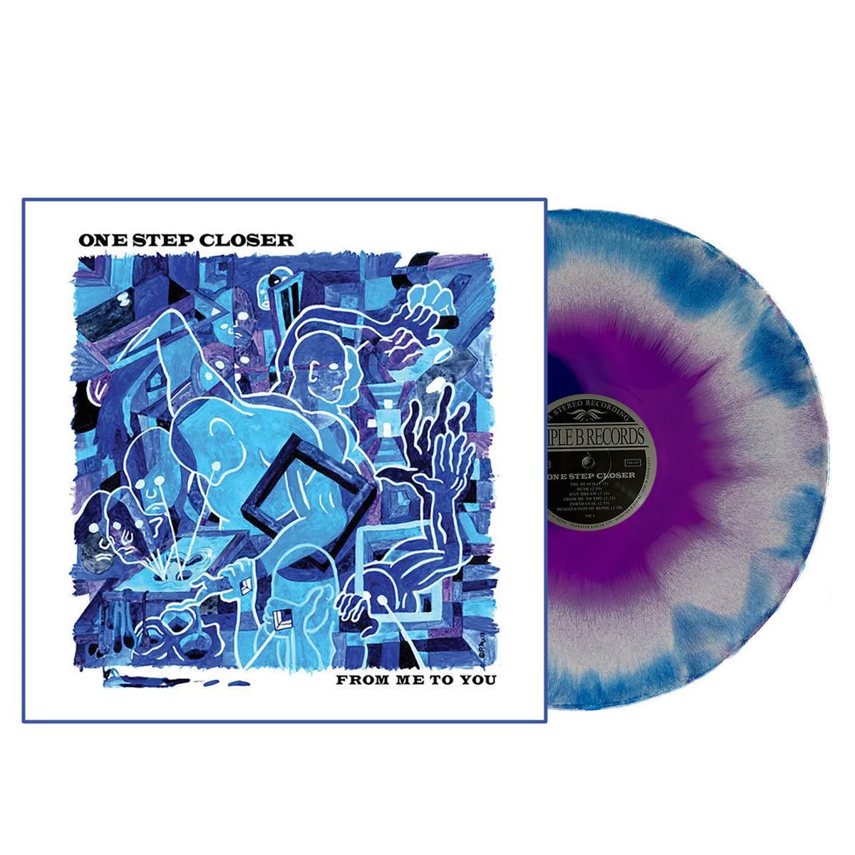One Step Closer- From Me To You (Blue/White/Neon Violet) - VINYL