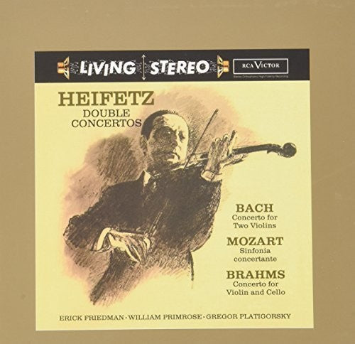 Jascha Heifetz: Double Concertos: Bach, Mozart, Brahms \ CD