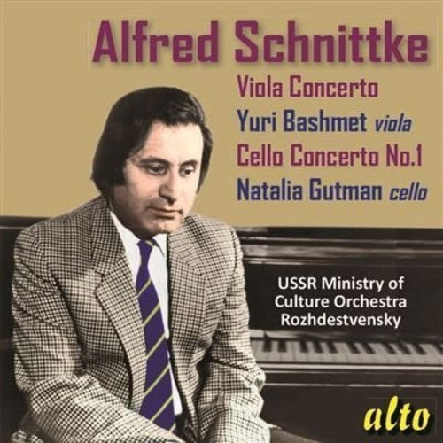 Schnittke / Bashmet / Gutman / Ussr Ministry of: SCHNITTKE: Concertos for Viola and Cello (No. 1) \ CD