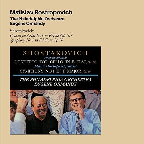 Mstislav Rostropovich: Philadelphia Orchestra Eugene Ormandy + 4 Bonus \ CD