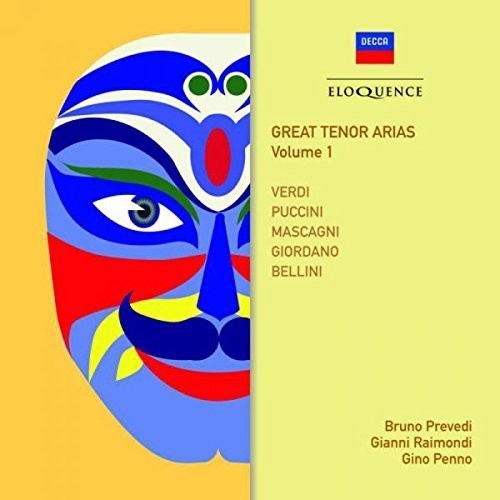 Prevedi, Bruno / Raimondi, Gianni / Penno, Gino: Great Tenor Arias 1 \ CD