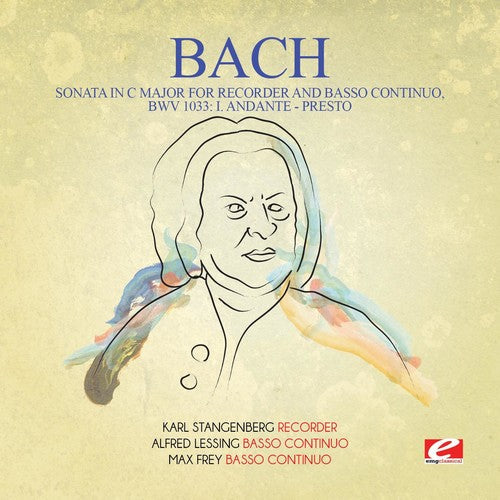 J.S. Bach: Sonata C Major for Recorder & Basso Continuo BWV 1 \ CD