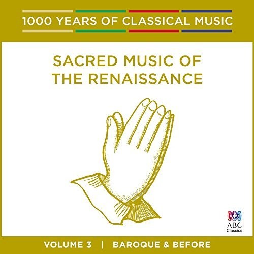 Walker, Antony / Cantillation: Sacred Music Of The Renaissance - 1000 Years Of \ CD