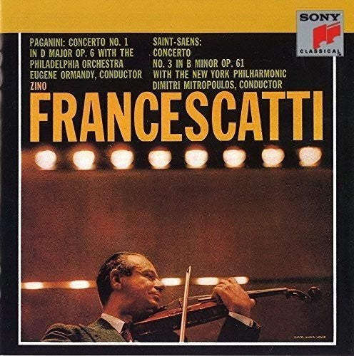 Paganini / Francescatti, Zino: Paganini: Concerto 1 In D Major \ CD
