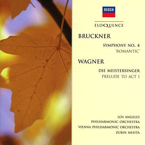 Bruckner / Mehta, Zubin: Bruckner: Symphony 4 Romantic \ CD