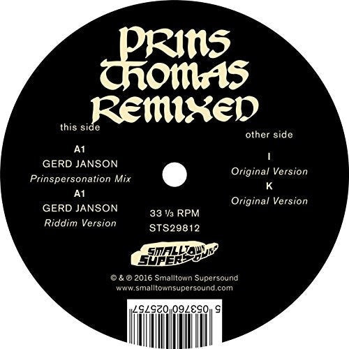 Prins Thomas: Gerd Janson Remixes \ LP