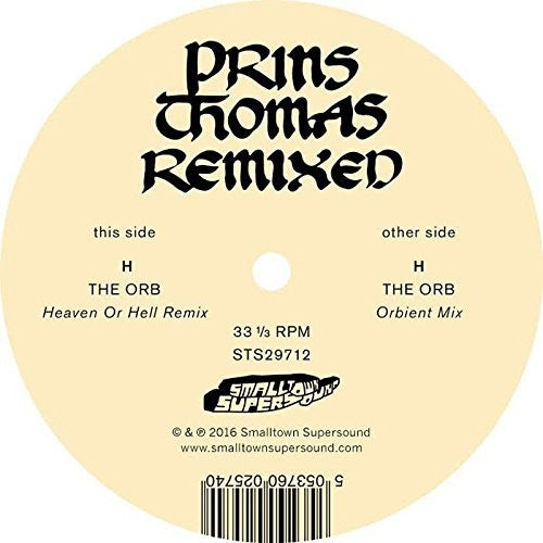 Prins Thomas: The Orb Remixes \ LP